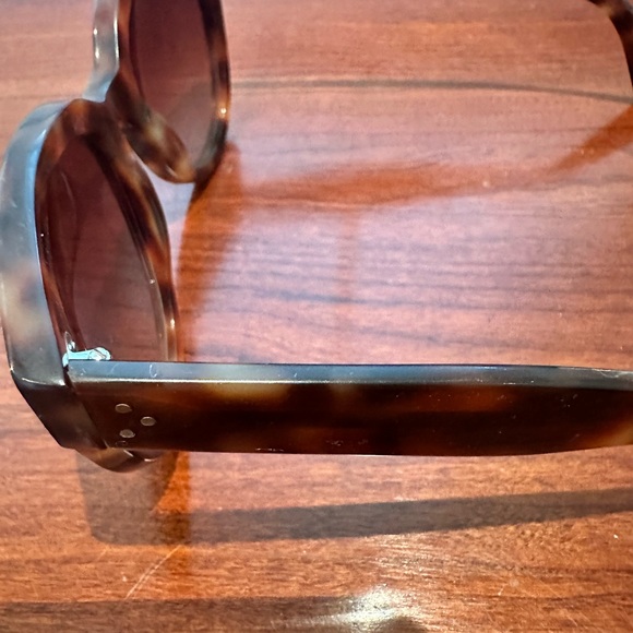 Celine Brown Tortoise Sunglasses - Picture 3 of 7